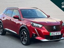 Red Used 2021 Peugeot e-2008 Allure Premium SUV | £13,111 (Good price)