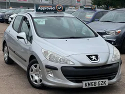 Silver Used 2008 Peugeot 308 S Hatchback | £2,775 (Fair price)