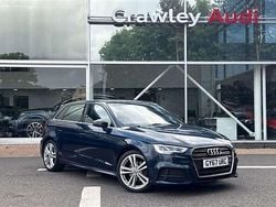 Blue Used 2017 Audi A3 S-Line Hatchback | £13,990 (Fair price)