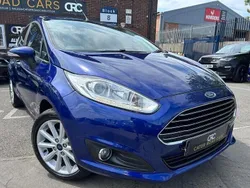 Blue Used 2015 Ford Fiesta Titanium Hatchback | £4,450 (Fair price)