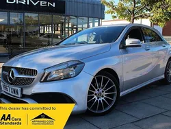 Silver Used 2017 Mercedes A200 AMG line Hatchback | £11,890 (Fair price)