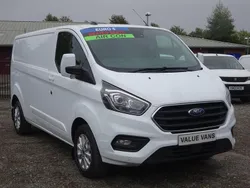 White Used 2022 Ford Transit Custom Limited Van | £12,885 (Good price)