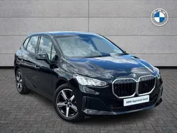 Black sapphire metallic paint Used 2024 BMW 220 Sport Line Estate | £25,990 (Good price)