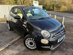 Black Used 2017 Fiat 500 Lounge Hatchback | £7,899 (Fair price)