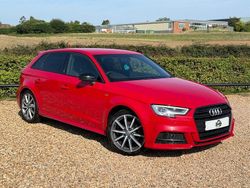 Red Used 2018 Audi A3 Sportback Black Edition Hatchback | £8,899 (Fair price)