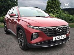 Red Used 2021 Hyundai Tucson Ultimate SUV | £18,895 (Fair price)