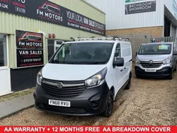 White Used 2018 Vauxhall Vivaro S Van | £9,200 (Fair price)