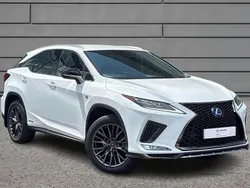 White Used 2022 Lexus RX450h Sport Line SUV | £35,850 (Fair price)
