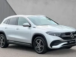 Iridium silver metallic Used 2021 Mercedes EQA250 AMG line SUV | £18,807 (Fair price)
