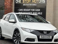 White Used 2014 Honda Civic SR Estate | £3,795 (Good price)