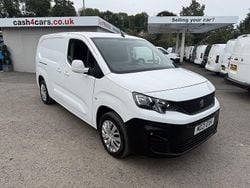 White Used 2021 Peugeot Partner Van | £9,995 (Fair price)