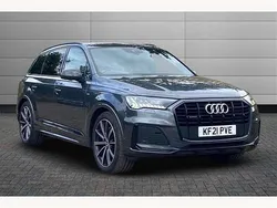 Grey Used 2021 Audi Q7 Black Edition SUV | £43,795 (Fair price)