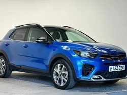 Blue Used 2022 Kia Stonic 4 SUV | £18,100 (Fair price)