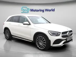 White Used 2020 Mercedes GLC300 AMG Line Premium Estate | £26,700 (Good price)