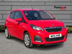Red Used 2016 Peugeot 108 Active Hatchback | £8,450 (Fair price)