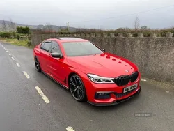 Red Used 2017 BMW 740 M Sport Sedan | £31,950