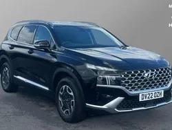 Black Used 2022 Hyundai Santa Fe Premium SUV | £30,064 (Good price)