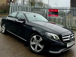 Black Used 2017 Mercedes E350 SE Sedan | £14,790 (Fair price)