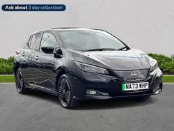 Black Used 2023 Nissan Leaf Tekna Hatchback | £13,880 (Expensive)