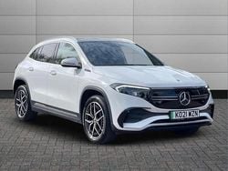 White Used 2021 Mercedes EQA250 AMG line SUV | £21,095 (Fair price)