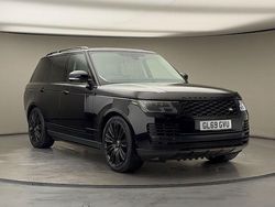 Santorini black Used 2019 Land Rover Range Rover Autobiography SUV | £47,700 (Expensive)