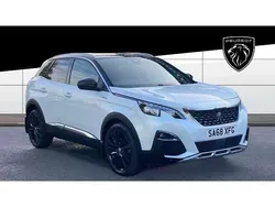 White Used 2018 Peugeot 3008 GT-line SUV | £12,495 (Fair price)
