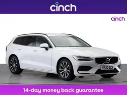 White Used 2022 Volvo V60 Momentum Estate | £16,969 (Fair price)