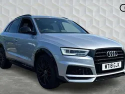 Floret silver, metallic Used 2018 Audi Q3 Black Edition SUV | £17,570 (Good price)