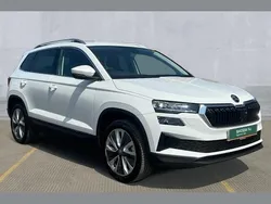 White New 2025 Skoda Karoq SE L SUV | £28,950 (Expensive)