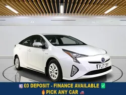 White Used 2017 Toyota Prius Active Hatchback | £12,499 (Fair price)