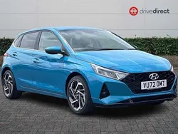 Blue Used 2022 Hyundai i20 Premium Hatchback | £14,730 (Fair price)