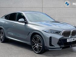 Skyscraper grey metallic Used 2025 BMW X6 M M Sport SUV | £67,313