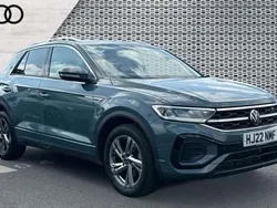 Blue Used 2022 VW T-Roc R-line SUV | £25,351 (Fair price)