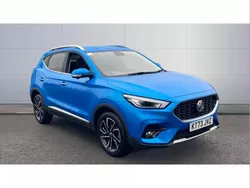 Blue Used 2023 MG ZS Exclusive Sedan | £18,471 (A bit pricey)