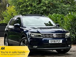 Blue Used 2018 VW Tiguan SEL SUV | £16,990 (Good price)