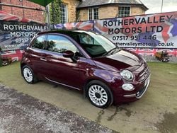 Red Used 2016 Fiat 500 Lounge Hatchback | £5,995 (Fair price)