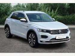Silver Used 2020 VW T-Roc R-line SUV | £20,490 (Fair price)