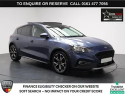Blue Used 2019 Ford Focus Active X Hatchback | £11,580 (Fair price)