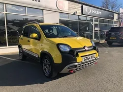 Yellow Used 2015 Fiat Panda Cross Cross Hatchback | £7,795 (A bit pricey)