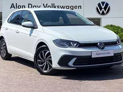 White Used 2023 VW Polo Life Hatchback | £17,888 (Good price)