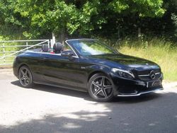 Black Used 2017 Mercedes C43 AMG Premium Plus Cabriolet | £24,999 (Fair price)