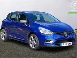 Blue Used 2018 Renault Clio IV GT-Line Hatchback | £9,399 (Fair price)