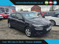 Black Used 2021 Dacia Sandero Essentiel Hatchback | £6,978 (Good price)
