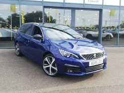 Blue Used 2019 Peugeot 308 Estate | £9,998 (Fair price)