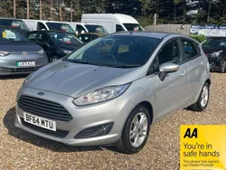 Silver Used 2014 Ford Fiesta Zetec Hatchback | £6,250 (Fair price)