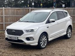 White Used 2018 Ford Kuga Vignale SUV | £10,700 (Fair price)