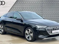 Black Used 2021 Audi e-tron S-Line SUV | £27,888 (A bit pricey)
