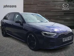 Blue Used 2020 Audi A4 Black Edition Estate | £21,750 (Fair price)