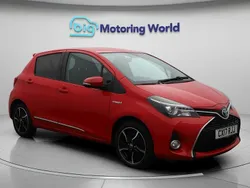 Red Used 2017 Toyota Yaris Hybrid Design Hatchback | £10,800 (Good price)