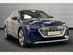 Blue Used 2021 Audi e-tron Sportback S-Line SUV | £21,195 (Good price)